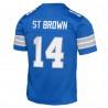 Amon-Ra St. Brown Detroit Lions Nike Jugend-Teamspieler-Spieltrikot – Blau