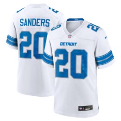 Barry Sanders Detroit Lions Nike Spieltrikot für ausgeschiedene Spieler – Weiß