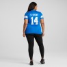 Amon-Ra St. Brown Detroit Lions Nike Damen-Team-Spieltrikot – Blau