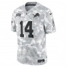 Amon-Ra St. Brown Detroit Lions Nike 2024 Salute to Service Limited Trikot – Arctic Camo