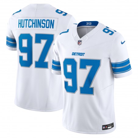 Aidan Hutchinson Detroit Lions Nike Vapor F.U.S.E. Limitiertes Trikot – Weiß