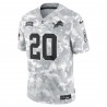 Barry Sanders Detroit Lions Nike 2024 Salute to Service Retired Player Limited Trikot – Arctic Camo