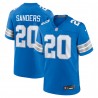 Barry Sanders Detroit Lions Nike Spieltrikot für ausgeschiedene Spieler – Blau