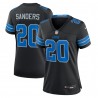 Barry Sanders Detroit Lions Nike Damen-Spieltrikot für 2. alternative Spieler im Ruhestand – Schwarz