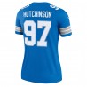 Aidan Hutchinson Detroit Lions Nike Damen-Legend-Player-Performance-Oberteil – Blau