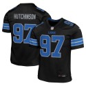 Aidan Hutchinson Detroit Lions Nike Jugend-Spieltrikot für alternative Spieler – Schwarz