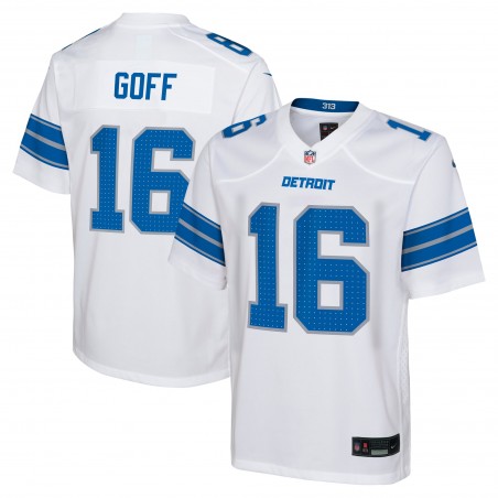 Jared Goff Detroit Lions Nike Jugendspieler-Spieltrikot – Weiß