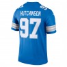 Aidan Hutchinson Detroit Lions Nike Team Legend Player Performance Top – Blau