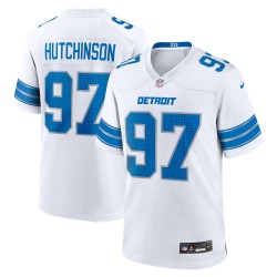 Aidan Hutchinson Detroit Lions Nike Spieltrikot – Weiß