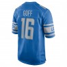 Jared Goff Detroit Lions Nike Spieltrikot – Blau