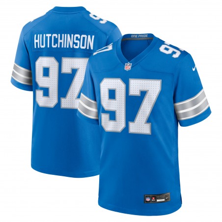 Aidan Hutchinson Detroit Lions Nike Spieltrikot – Blau