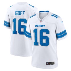 Jared Goff Detroit Lions Nike Spieltrikot – Weiß