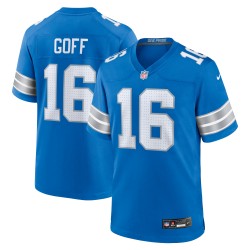 Jared Goff Detroit Lions Nike Spieltrikot – Blau