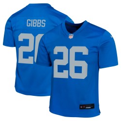 Jahmyr Gibbs Detroit Lions Nike Jugend-Ausweichtrikot – Blau