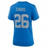 Jahmyr Gibbs Detroit Lions Nike Damen-Ausweichtrikot – Blau