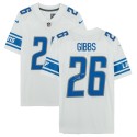 Jahmyr Gibbs Detroit Lions Fanatics Authentisches signiertes weißes Nike Limited-Trikot