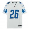 Jahmyr Gibbs Detroit Lions Fanatics Authentisches signiertes weißes Nike Limited-Trikot