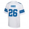 Jahmyr Gibbs Detroit Lions Nike Jugendspieler-Spieltrikot – Weiß