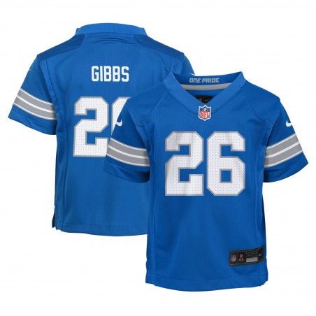 Jahmyr Gibbs Detroit Lions Nike Kleinkind-Teamspieler-Spieltrikot – Blau