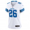 Jahmyr Gibbs Detroit Lions Nike Damen-Spieltrikot – Weiß