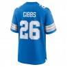 Jahmyr Gibbs Detroit Lions Nike Spieltrikot – Blau