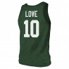 Jordan Love Green Bay Packers Majestic Threads Tri-Blend-Tanktop mit Spielernamen und -nummer – Grün