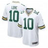 Jordan Love Green Bay Packers Nike Spieltrikot – Weiß