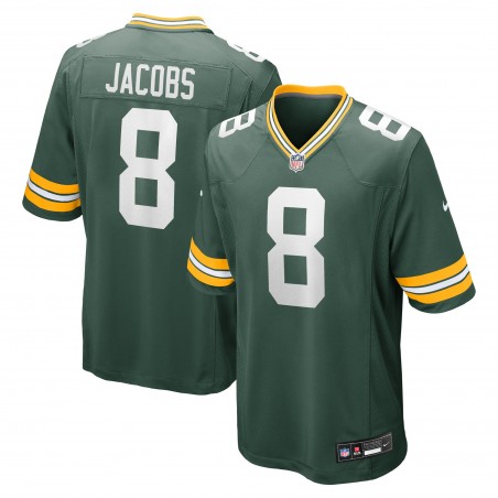 Josh Jacobs Green Bay Packers Nike Team Game-Trikot – Grün