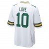 Jordan Love Green Bay Packers Nike Spieltrikot – Weiß