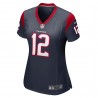 Nico Collins Houston Texans Nike Damen-Spieltrikot – Marineblau