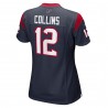 Nico Collins Houston Texans Nike Damen-Spieltrikot – Marineblau