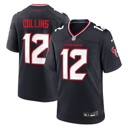 Nico Collins Houston Texans Nike Spieltrikot – Marineblau