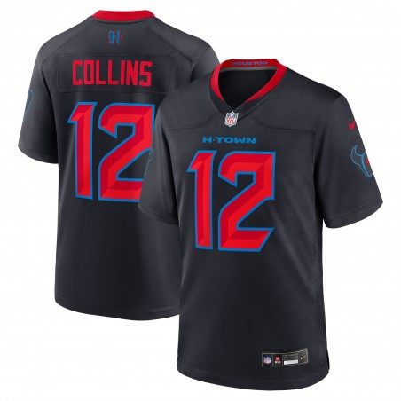 Nico Collins Houston Texans Nike 2. Ausweichspiel-Trikot – Marineblau