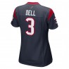 Tank Dell Houston Texans Nike Spieler-Spieltrikot für Damen – Marineblau