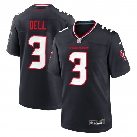 Tank Dell Houston Texans Nike Spieltrikot – Marineblau