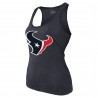 C.J. Stroud Houston Texans Majestic Threads Tri-Blend-Tanktop mit Namen und Nummer für Damen – Marineblau