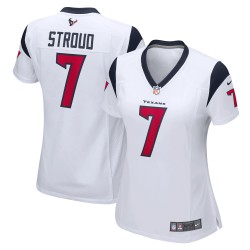 C.J. Stroud Houston Texans Nike Damen-Spieltrikot – Weiß