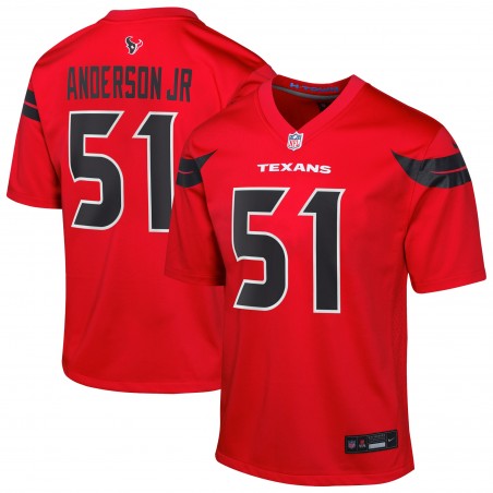 Will Anderson Jr. Houston Texans Nike Jugend-Ausweichtrikot – Rot