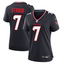 C.J. Stroud Houston Texans Nike Damen-Spieltrikot – Marineblau