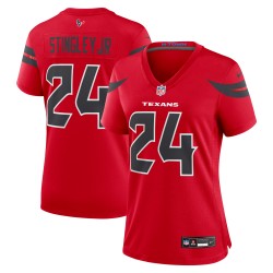 Derek Stingley Jr. Houston Texans Nike Damen-Ausweichtrikot – Rot