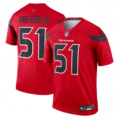 Will Anderson Jr. Houston Texans Nike Alternate Legend Player Performance Oberteil – Rot