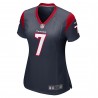 C.J. Stroud Houston Texans Nike Damen-Spielertrikot – Marineblau