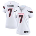 C.J. Stroud Houston Texans Nike Damen-Spieltrikot – Weiß