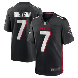 Bijan Robinson Atlanta Falcons Nike Jugend-Spieltrikot – Schwarz