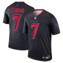 C.J. Stroud Houston Texans Nike 2nd Alternate Legend Player Performance Top – Marineblau