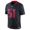 Will Anderson Jr. Houston Texans Nike 2nd Alternate Vapor F.U.S.E. Limitiertes Trikot – Marineblau