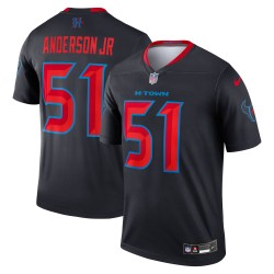 Will Anderson Jr. Houston Texans Nike Alternate Legend Player Performance Top – Marineblau