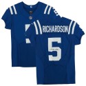 Anthony Richardson Indianapolis Colts Fanatics Authentisches signiertes blaues Nike Elite-Trikot