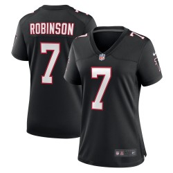 Bijan Robinson Atlanta Falcons Nike Damen-Ausweichtrikot – Schwarz