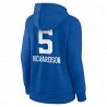 Anthony Richardson Indianapolis Colts Damen-Team-Wordmark-Pullover-Hoodie mit Namen und Nummer – Royalblau